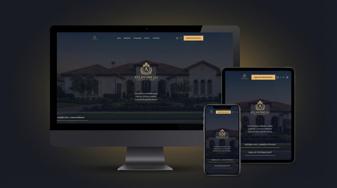 Atlas One LLC website preview